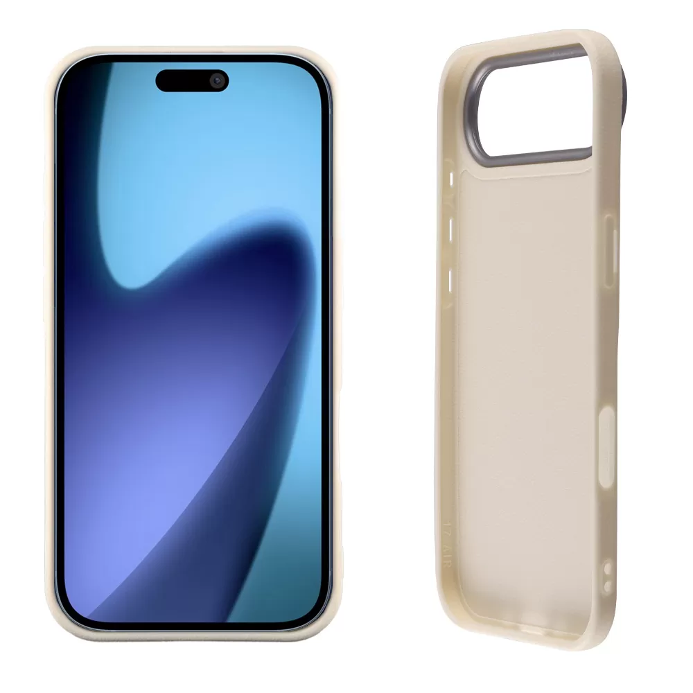 LIME ΘΗΚΗ IPHONE 17 AIR 6.5" FLEXISNAP TPU CAMERA GUARD OFF WHITE - Image 4