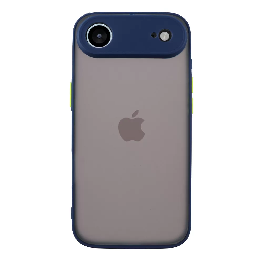 LIME HARDSHELL FUSION ΘΗΚΗ IPHONE 17 AIR 6.5in  FULL CAMERA PROTECTION BLUE WITH YELLOW KEYS - Image 6