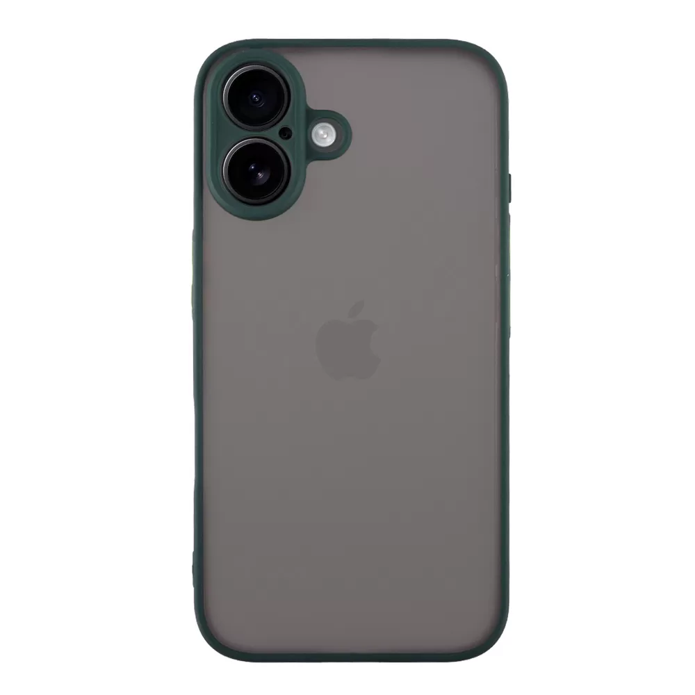 LIME HARDSHELL FUSION ΘΗΚΗ IPHONE 17 6.3in  FULL CAMERA PROTECTION GREEN WITH YELLOW KEYS - Image 6