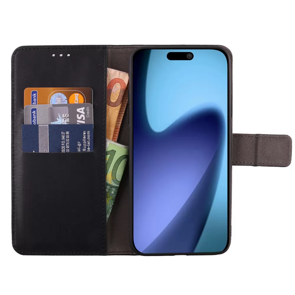 VOLTE-TEL ALLURE ΘΗΚΗ IPHONE 17 PRO ΜΑΧ 6.9in MAGNET BOOK STAND CLIP BLACK - Image 6