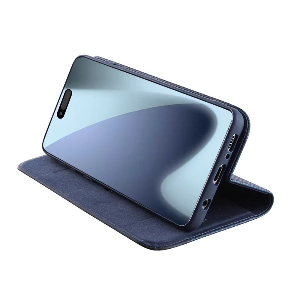 IDOL 1991 ELITE ΘΗΚΗ IPHONE 17 PRO 6.3in ANTI-RFID BOOK STAND BLUE - Image 4