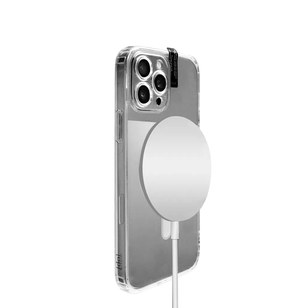 IDOL 1991 MAGSAFE ANTISHOCK CLEAR AIR TPU1 ΘΗΚΗ IPHONE 13 PRO MAX 6.7" BACK COVER  FULL CAMERA PROTECTION ΔΙΑΦΑΝΗ - Image 3