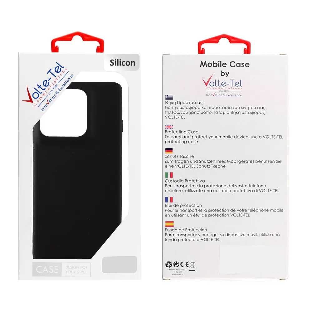 VOLTE-TEL SILICON TPU ΘΗΚΗ MOTOROLA EDGE 60 FUSION 5G 6.67in CAMERA GUARD BLACK - Image 2