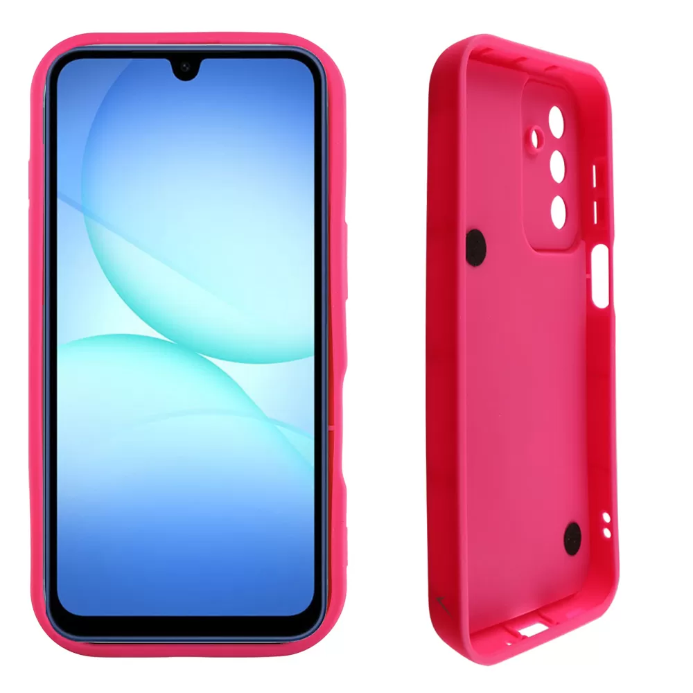 VOLTE-TEL SILICON TPU WITH STRAP ΘΗΚΗ SAMSUNG A17 4G A175/A17 5G A176/M17 5G M176 6.7in  FULL CAMERA PROTECTION PINK WITH PINK H - Image 4