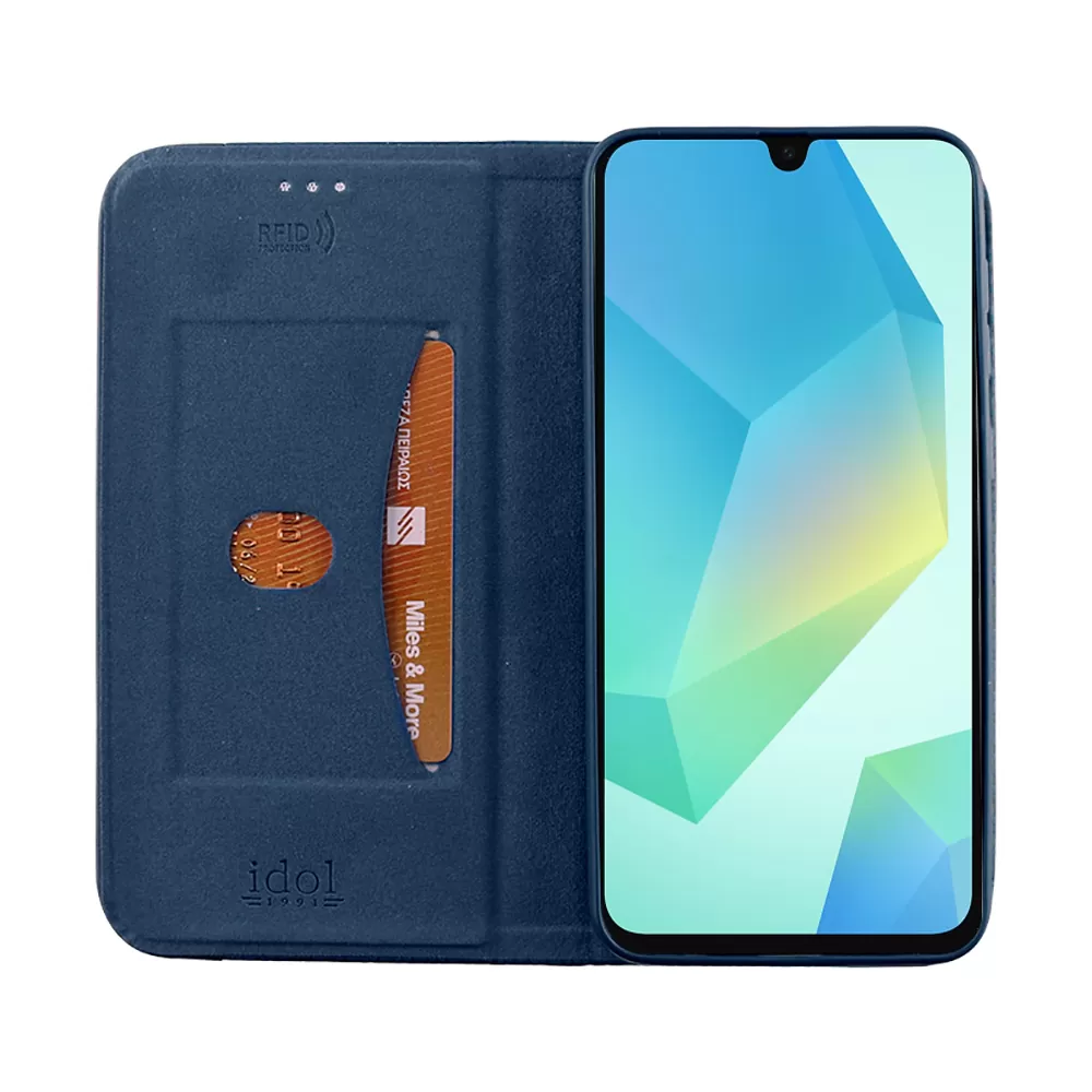 IDOL 1991 ELITE ΘΗΚΗ SAMSUNG A17 4G A175/A17 5G A176/M17 5G M176 6.7in  ANTI-RFID BOOK STAND BLUE - Image 7
