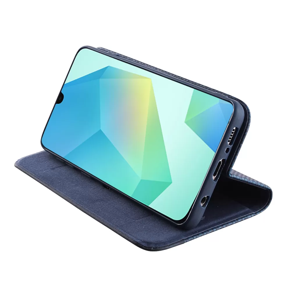 IDOL 1991 ELITE ΘΗΚΗ SAMSUNG A17 4G A175/A17 5G A176/M17 5G M176 6.7in  ANTI-RFID BOOK STAND BLUE - Image 4
