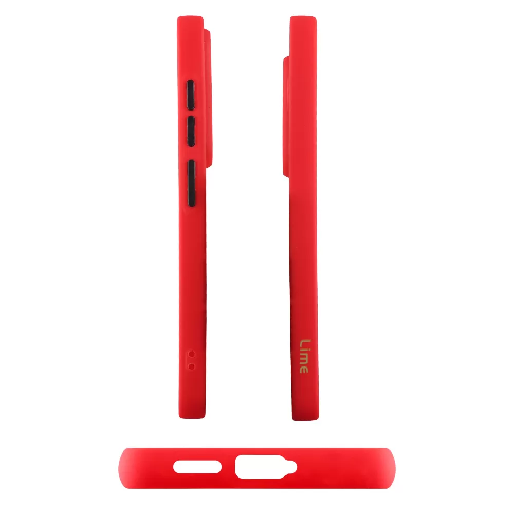 LIME HARDSHELL FUSION ΘΗΚΗ SAMSUNG A17 4G A175/A17 5G A176/M17 5G M176 6.7in  FULL CAMERA PROTECTION RED WITH BLACK KEYS - Image 5