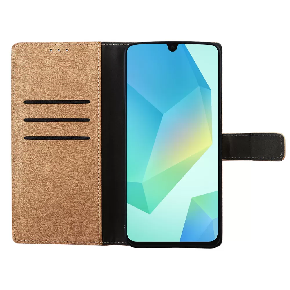 VOLTE-TEL ALLURE ΘΗΚΗ SAMSUNG A17 4G A175/A17 5G A176/M17 5G M176 6.7in MAGNET BOOK STAND CLIP GOLD - Image 6