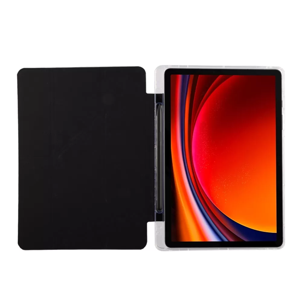 VOLTE-TEL ΘΗΚΗ SAMSUNG TAB S9/S9 FE/S10 FE/S10 LITE 10.9" LEATHER BOOK DUAL WAY STAND ΜΕ ΕΝΣΩΜΑΤΩΜΕΝΗ ΘΗΚΗ ΓΙΑ ΣΤΥΛΟ BLACK - Image 3