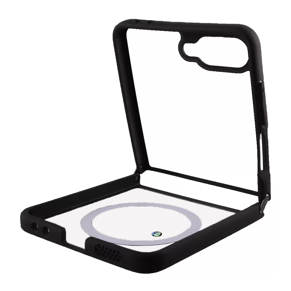 VOLTE-TEL ΘΗΚΗ SAMSUNG Z FLIP 7 5G F766 6.9" MAGSAFE BACK COVER TPU CAMERA GUARD BLACK - Image 3