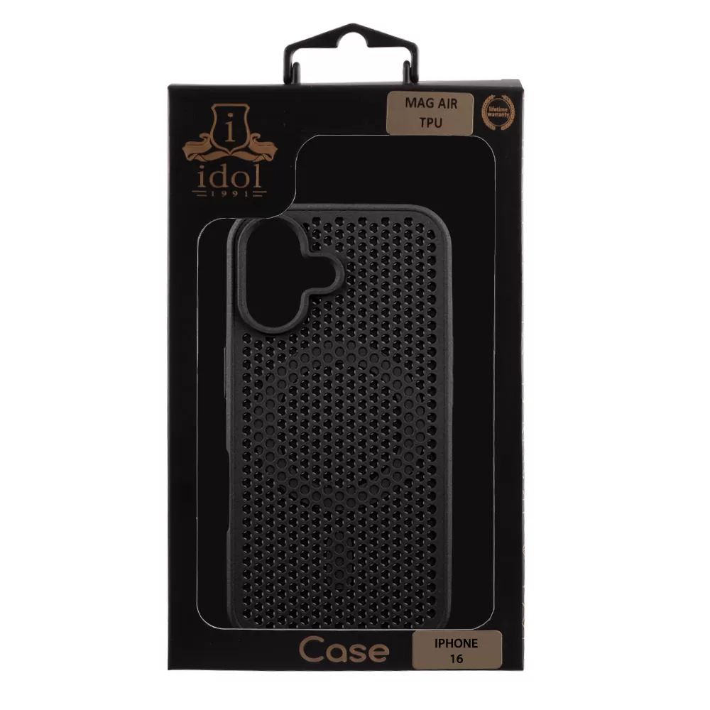 IDOL 1991 MAG AIR TPU ΘΗΚΗ IPHONE 16 6.1in MAGSAFE CAMERA GUARD BLACK - Image 2