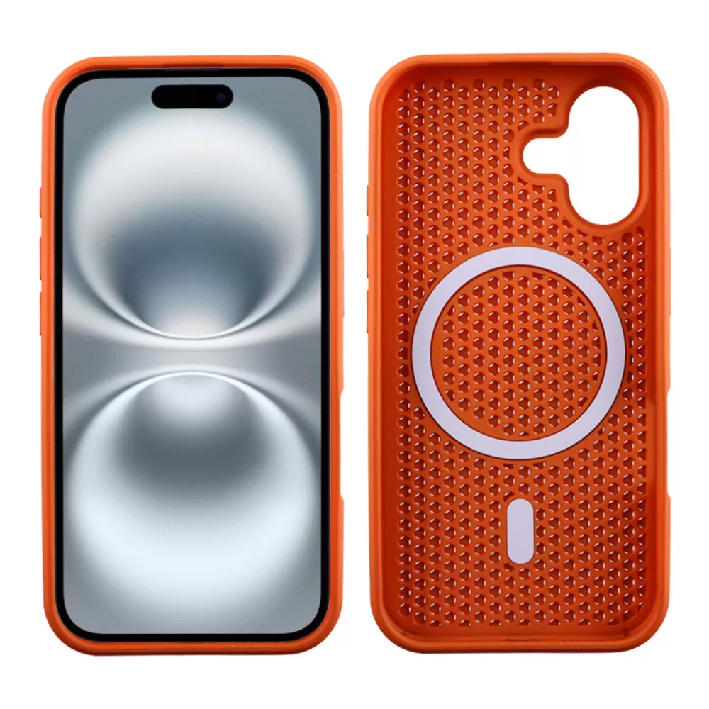 IDOL 1991 MAG AIR TPU ΘΗΚΗ IPHONE 16 6.1in MAGSAFE CAMERA GUARD ORANGE - Image 11