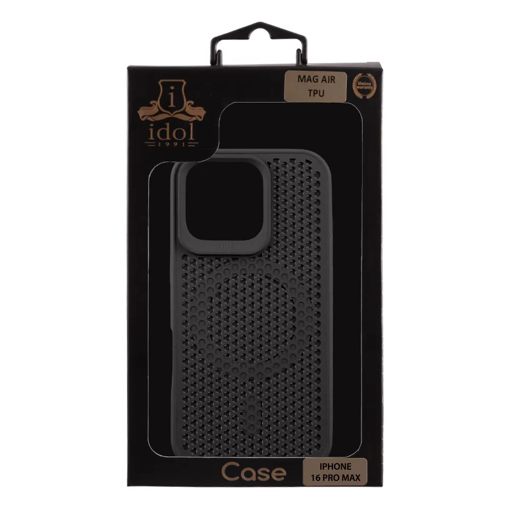 IDOL 1991 MAG AIR TPU ΘΗΚΗ IPHONE 16 PRO MAX 6.9in MAGSAFE CAMERA GUARD BLACK - Image 2