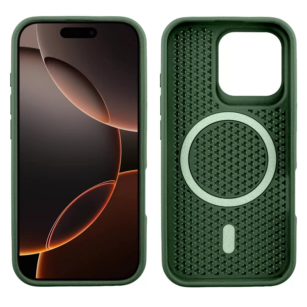 IDOL 1991 MAG AIR TPU ΘΗΚΗ IPHONE 16 PRO MAX 6.9in MAGSAFE CAMERA GUARD DARK GREEN - Image 12