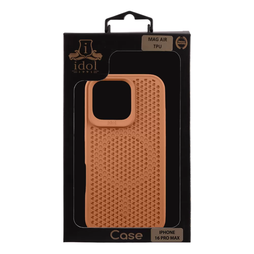 IDOL 1991 MAG AIR TPU ΘΗΚΗ IPHONE 16 PRO MAX 6.9in MAGSAFE CAMERA GUARD BROWN - Image 2