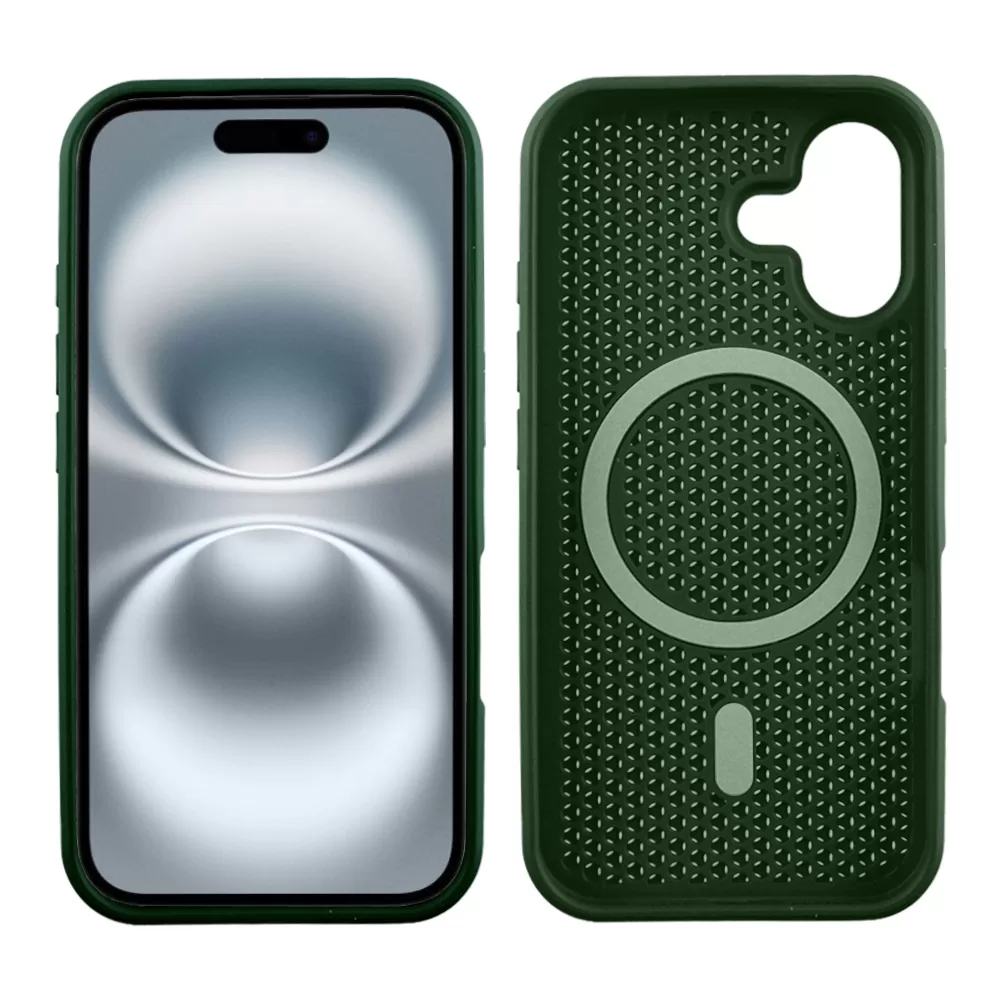 IDOL 1991 MAG AIR TPU ΘΗΚΗ IPHONE 16 PLUS 6.7in MAGSAFE CAMERA GUARD DARK GREEN - Image 11