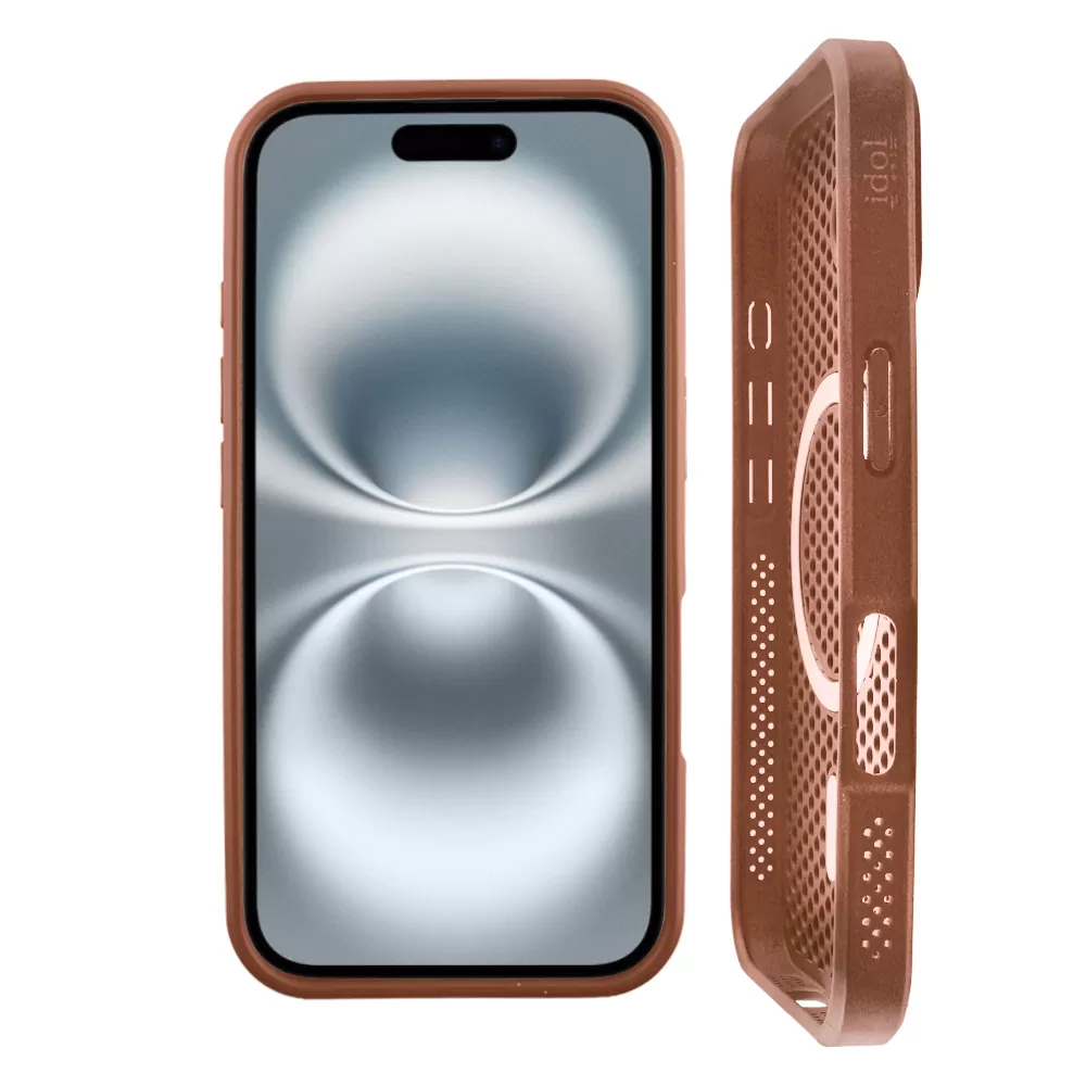 IDOL 1991 MAG AIR TPU ΘΗΚΗ IPHONE 16 PLUS 6.7in MAGSAFE CAMERA GUARD BROWN - Image 12