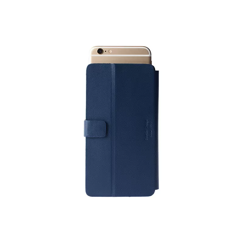 KRUSELL ΘΗΚΗ UNIVERSAL LEATHER MALMO FLIPWALLET SLIDE 2XL BLUE - Image 4