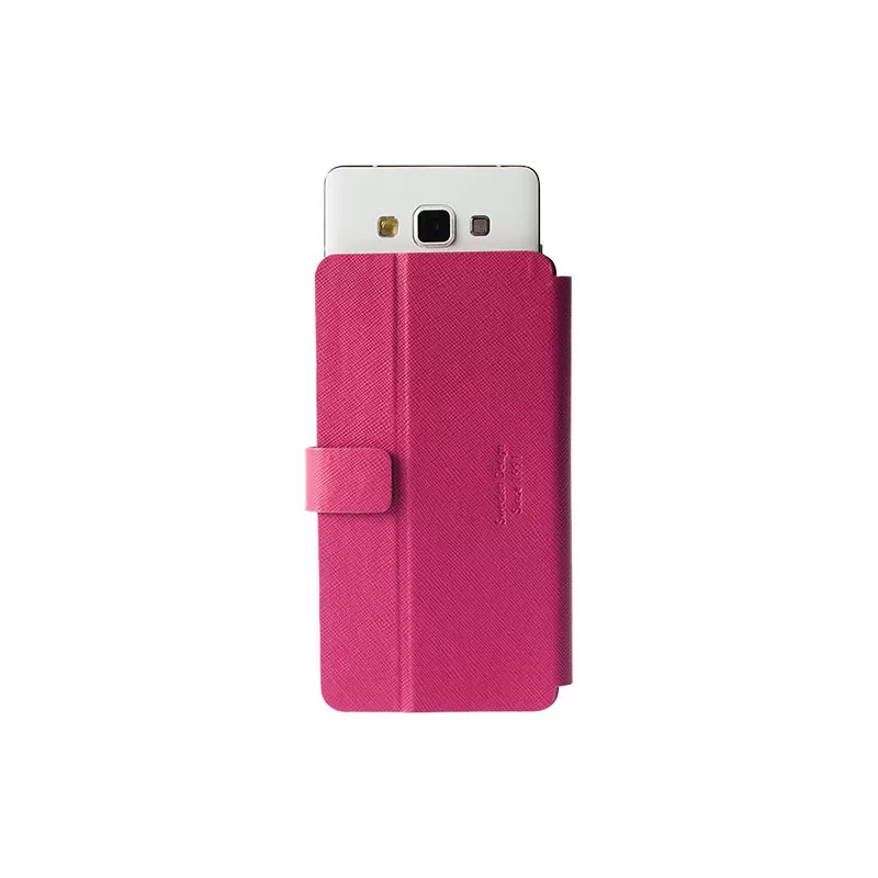 KRUSELL ΘΗΚΗ UNIVERSAL LEATHER MALMO FLIPWALLET SLIDE 2XL PINK - Image 3