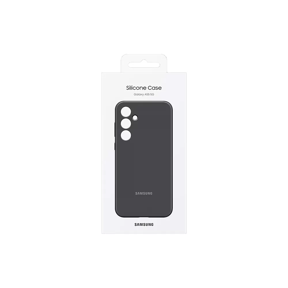 ΘΗΚΗ SAMSUNG A55 5G A556 SILICONE CASE EF-PA556TBEGWW BLACK PACKING OR - Image 2