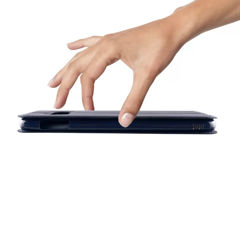 IDOL 1991 ΘΗΚΗ SAMSUNG NOTE 10 PLUS N975F 6.8" PRIME MAGNET BOOK STAND DARK BLUE - Image 4