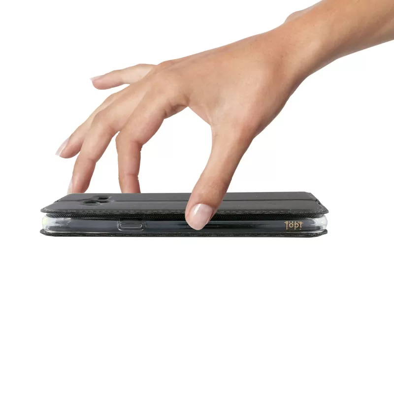 IDOL 1991 PRIME MAGNET BOOK STAND ΘΗΚΗ SAMSUNG J710 DARK GREY - Image 5