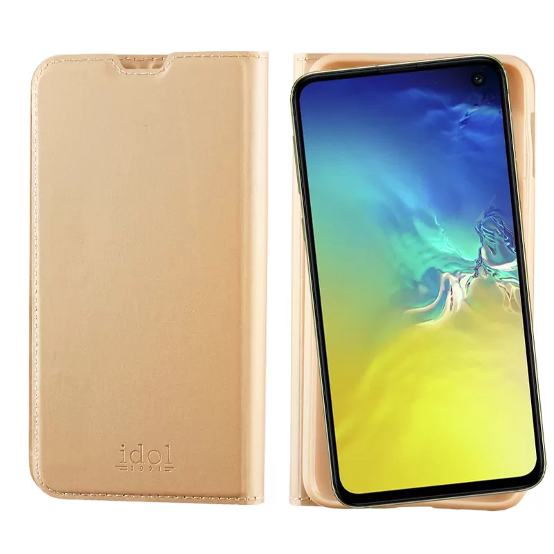 IDOL 1991 ΘΗΚΗ SAMSUNG NOTE 10 N970F 6.3" PRIME MAGNET BOOK STAND GOLD - Image 3