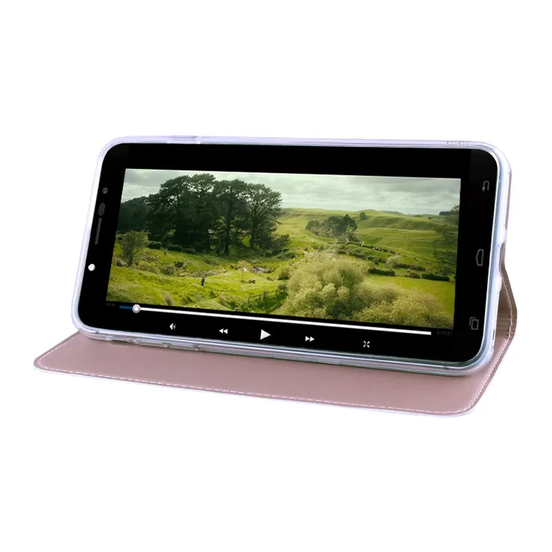 IDOL 1991 PRIME MAGNET BOOK STAND ΘΗΚΗ SAMSUNG J320 ROSE GOLD - Image 6