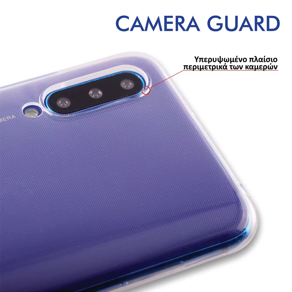 VOLTE-TEL ΘΗΚΗ MOTOROLA MOTO G9 POWER 6.8" SLIMCOLOR AIR TPU CAMERA GUARD ΔΙΑΦΑΝΗ - Image 4