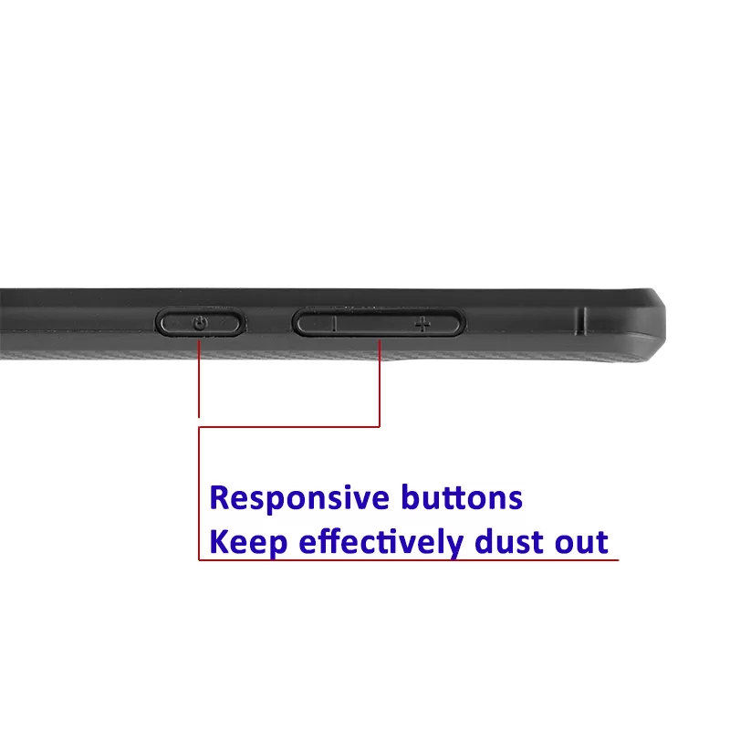 VOLTE-TEL CARBON RUGGED ΘΗΚΗ SAMSUNG A20s A207 6.5in  CAMERA PROTECTIVE BLACK - Image 5