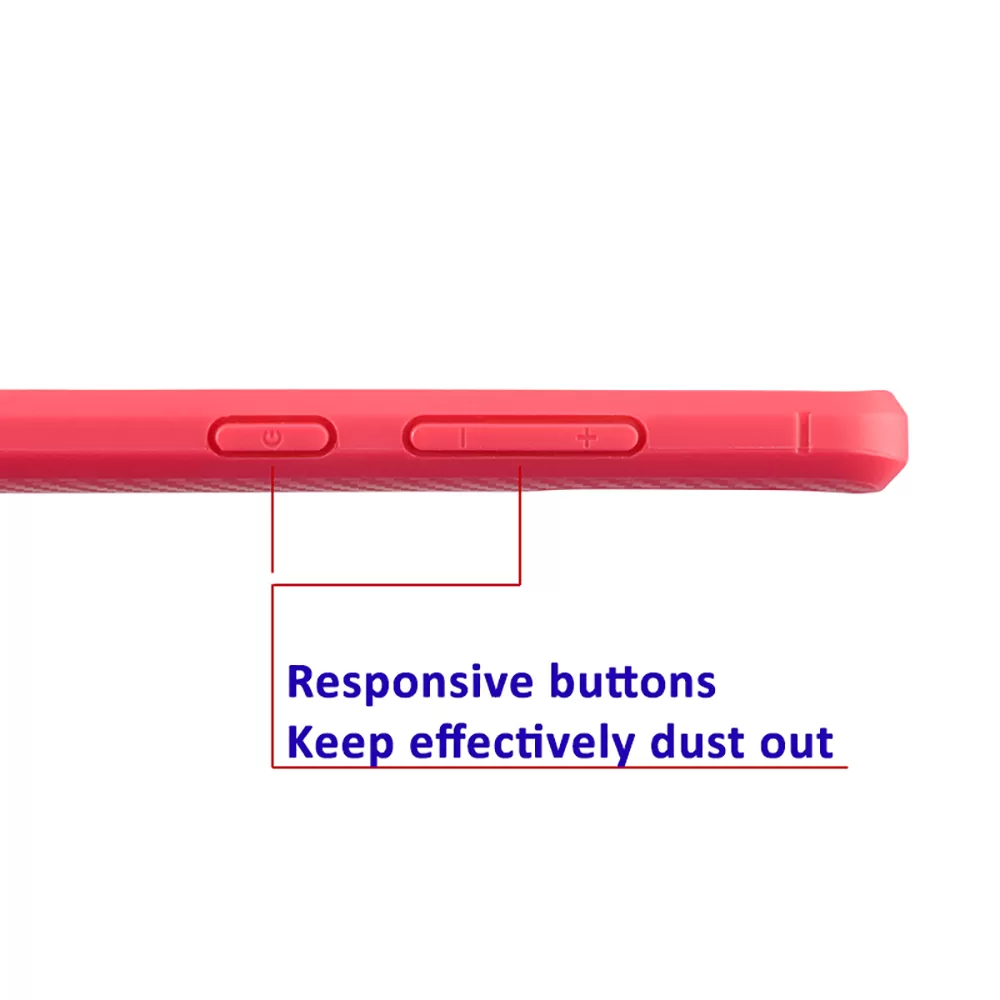 VOLTE-TEL CARBON RUGGED ΘΗΚΗ SAMSUNG A72 A725/A726 6.7in  CAMERA PROTECTIVE RED - Image 5