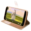 VOLTE-TEL ΘΗΚΗ SAMSUNG A5 2016 A510 LEATHER GOLD-TPU VIEW BOOK STAND