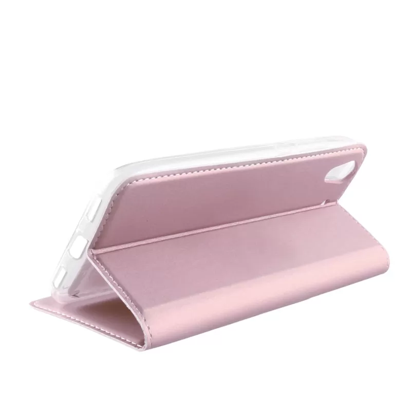 VOLTE-TEL MAGNET BOOK STAND ΘΗΚΗ XIAOMI REDMI 4X 5.0in ROSE-GOLD - Image 4