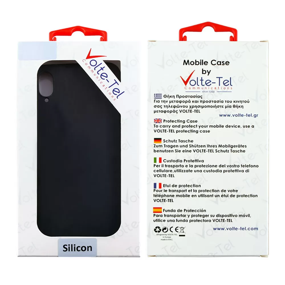 VOLTE-TEL SILICON TPU ΘΗΚΗ TCL 20L/TCL 20L+/TCL 20S 6.67in  CAMERA GUARD BLACK - Image 2