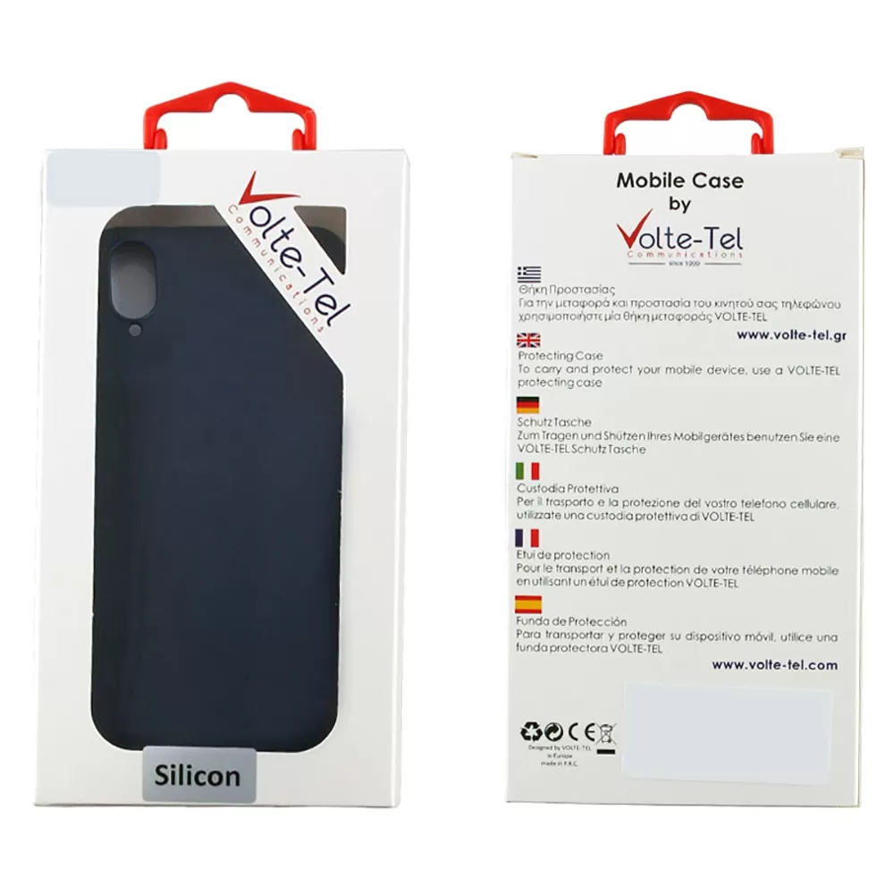 VOLTE-TEL SILICON TPU ΘΗΚΗ SAMSUNG S21 PLUS 5G G996 6.7in  CAMERA GUARD BLUE - Image 2