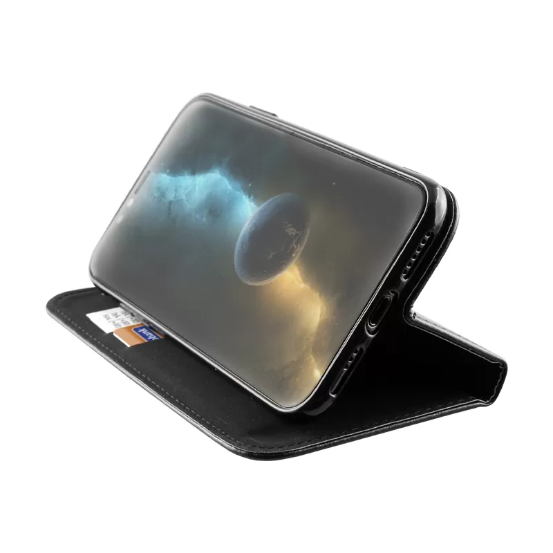 VOLTE-TEL ΘΗΚΗ SAMSUNG A8S 6.4" POCKET MAGNET BOOK STAND BLACK - Image 5