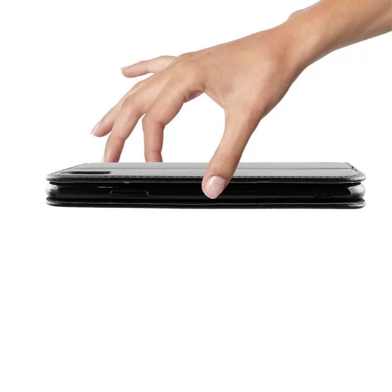 VOLTE-TEL ΘΗΚΗ SAMSUNG A8S 6.4" POCKET MAGNET BOOK STAND BLACK - Image 3