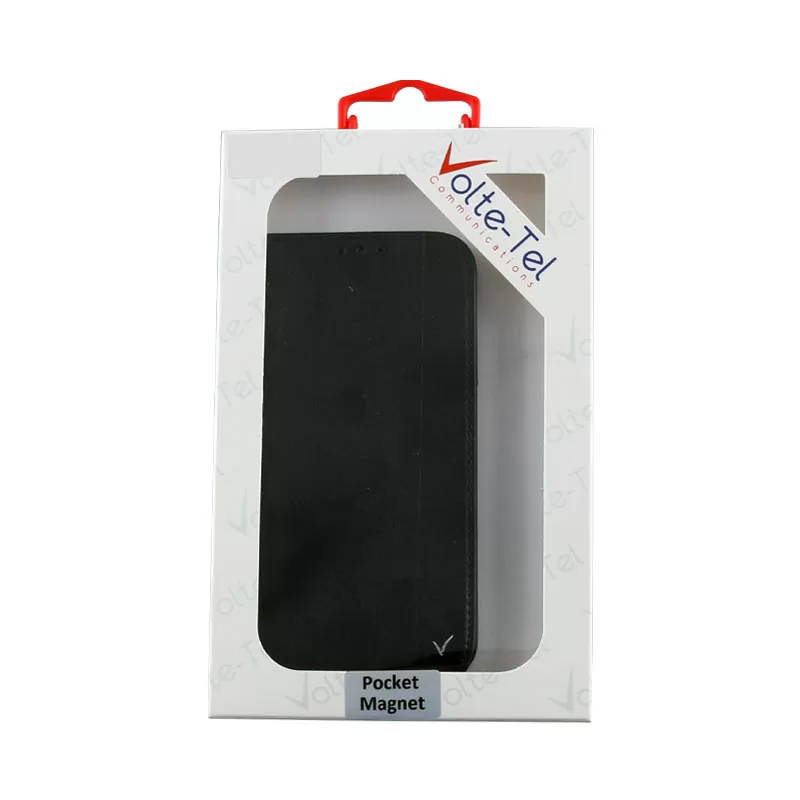 VOLTE-TEL POCKET MAGNET BOOK STAND ΘΗΚΗ HUAWEI MATE 20 6.53in BLACK - Image 2
