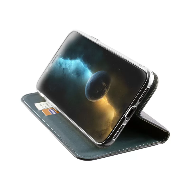 VOLTE-TEL ΘΗΚΗ XIAOMI REDMI GO 5.0" POCKET MAGNET BOOK STAND BLUE - Image 5