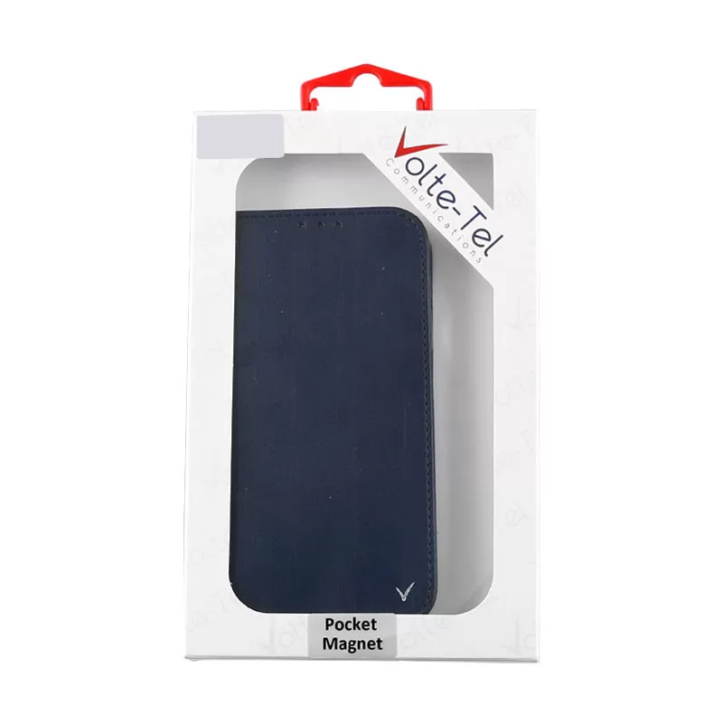 VOLTE-TEL POCKET MAGNET BOOK STAND ΘΗΚΗ IPHONE XR 6.1in BLUE - Image 2