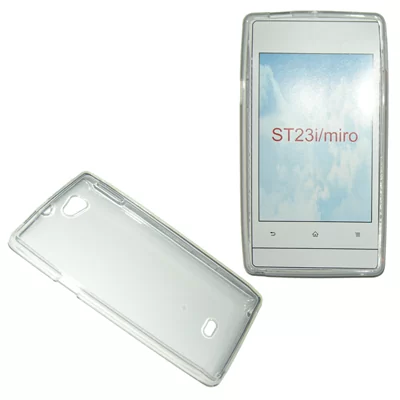 VOLTE-TEL SLIMCOLOR TPU ΘΗΚΗ SONY XPERIA MIRO ST23 ΔΙΑΦΑΝΗ - Image 3