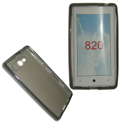 VOLTE-TEL SLIMCOLOR TPU ΘΗΚΗ NOKIA LUMIA 820 ΔΙΑΦΑΝΗ ΓΚΡΙ - Image 3