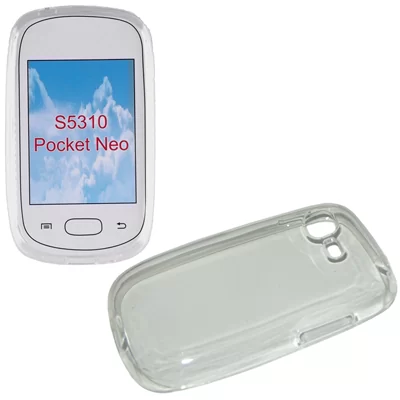 VOLTE-TEL SLIMCOLOR TPU ΘΗΚΗ SAMSUNG S5310 POCKET NEO ΔΙΑΦΑΝΗ - Image 3