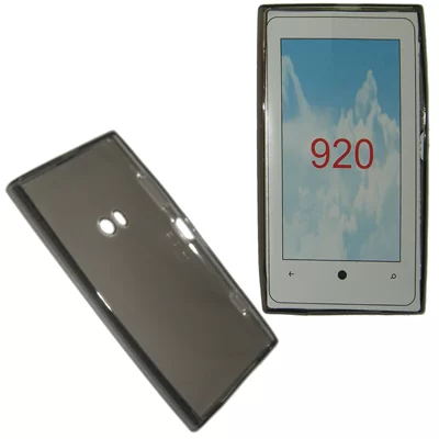 VOLTE-TEL SLIMCOLOR TPU ΘΗΚΗ NOKIA LUMIA 920 ΔΙΑΦΑΝΗ ΓΚΡΙ - Image 3