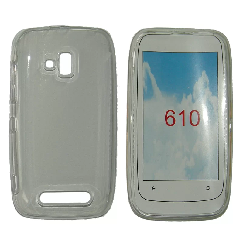 VOLTE-TEL SLIMCOLOR TPU ΘΗΚΗ NOKIA LUMIA 610 ΔΙΑΦΑΝΗ - Image 2