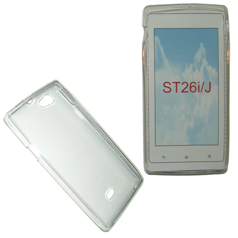 VOLTE-TEL SLIMCOLOR TPU ΘΗΚΗ SONY XPERIA J ST26 ΔΙΑΦΑΝΗ - Image 2