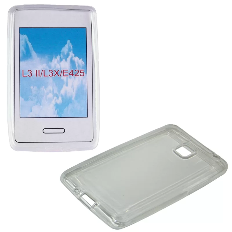 VOLTE-TEL SLIMCOLOR TPU ΘΗΚΗ LG E430 OPTIMUS L3 II ΔΙΑΦΑΝΗ - Image 2