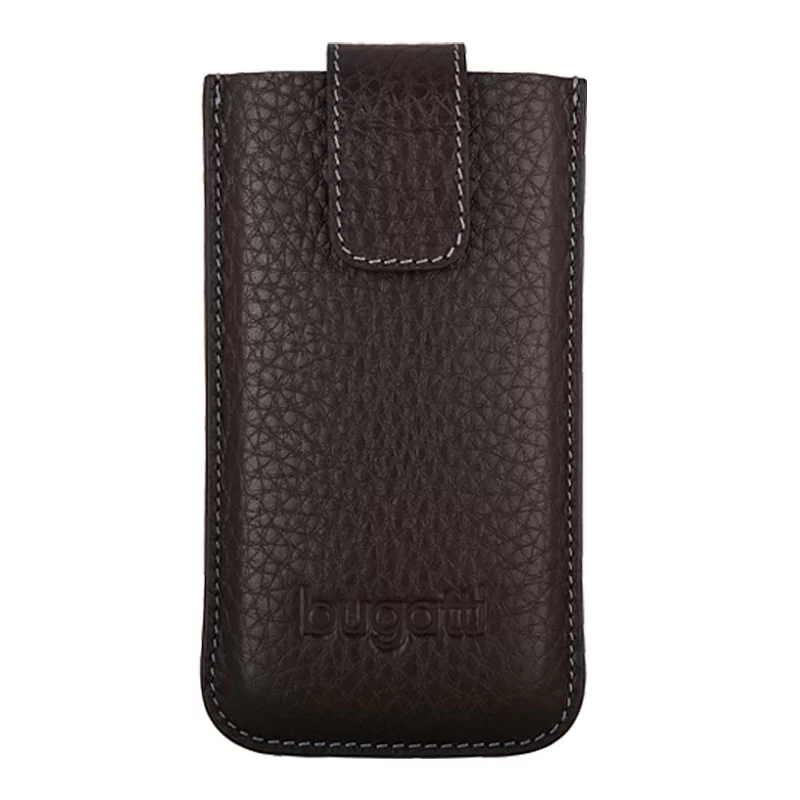BUGATTI ΘΗΚΗ ΠΟΥΓΚΙ SAMSUNG I9505 S4 MOVE DARK BROWN XL - Image 4
