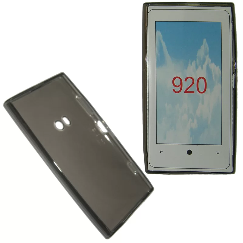 VOLTE-TEL SLIMCOLOR TPU ΘΗΚΗ NOKIA LUMIA 920 ΔΙΑΦΑΝΗ ΓΚΡΙ - Image 2