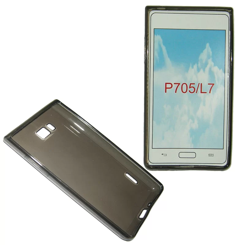 VOLTE-TEL SLIMCOLOR TPU ΘΗΚΗ LG OPTIMUS L7 P700 ΔΙΑΦΑΝΗ ΓΚΡΙ - Image 2